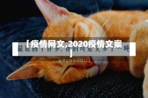 【疫情网文,2020疫情文案】