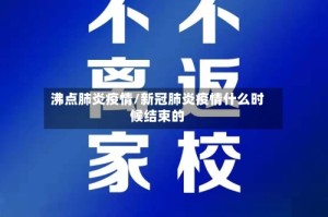 沸点肺炎疫情/新冠肺炎疫情什么时候结束的