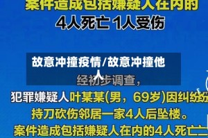 故意冲撞疫情/故意冲撞他人