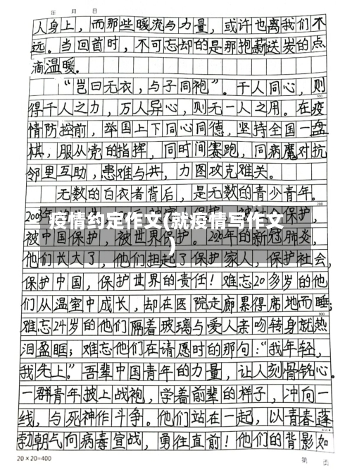 疫情约定作文(就疫情写作文)-第1张图片