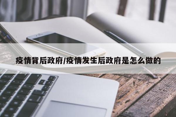 疫情背后政府/疫情发生后政府是怎么做的